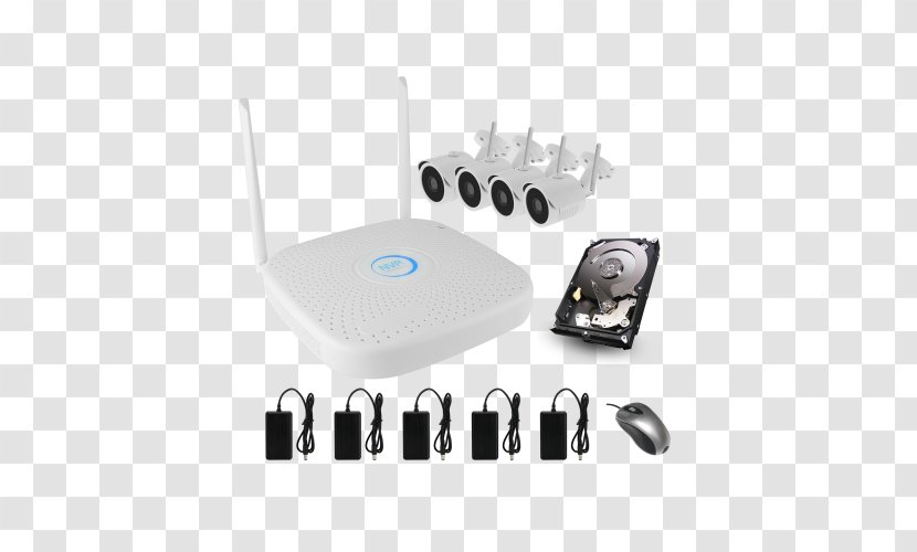 Network Video Recorder IP Camera Wireless Security Wi-Fi - Image Sensor Transparent PNG