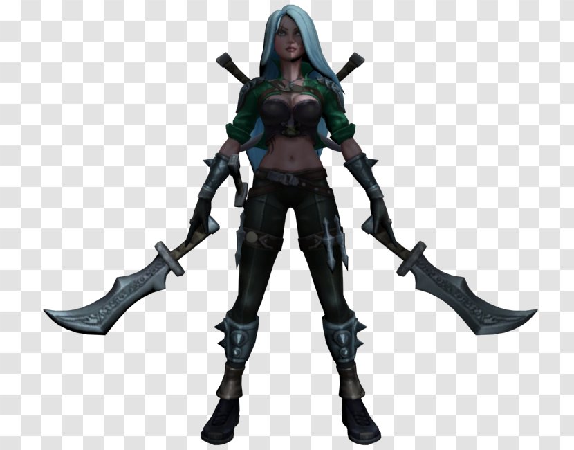 Mercenary 3D Computer Graphics Katarina - Cold Weapon Transparent PNG