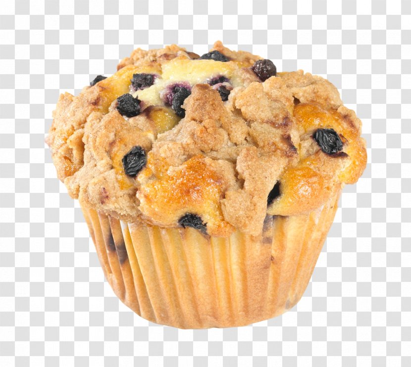 Muffin Crumble Food Baking Apple Strudel - Dessert - Blueberry Transparent PNG
