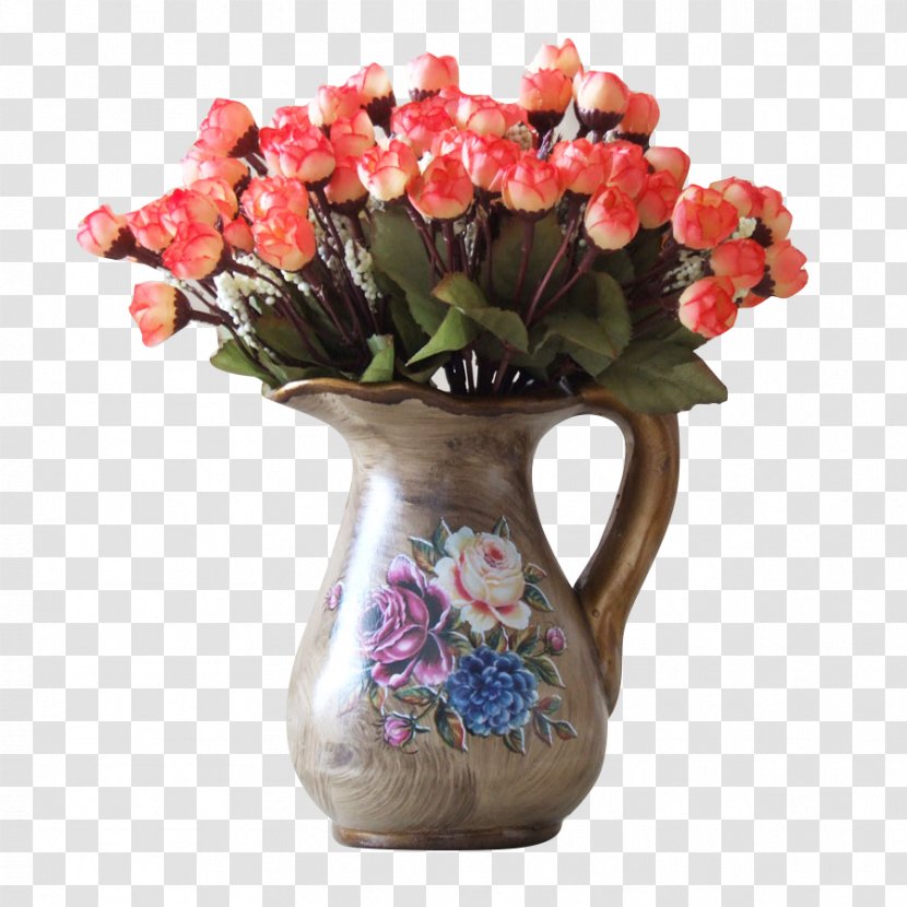 Floral Design Vase Flower Bouquet Transparent PNG