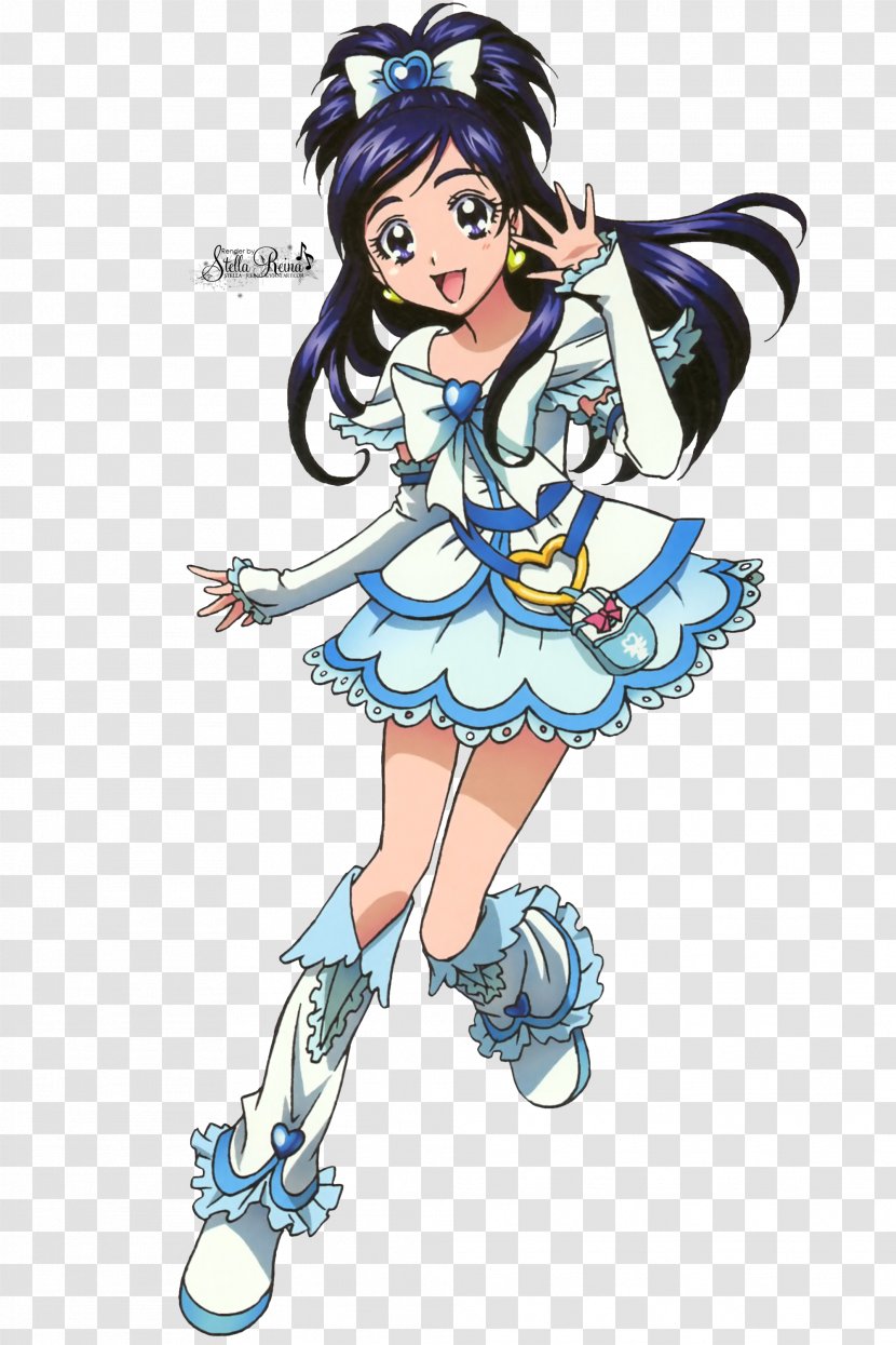 Honoka Yukishiro Pretty Cure All Stars Nagisa Misumi Tsubomi Hanasaki - Watercolor Transparent PNG