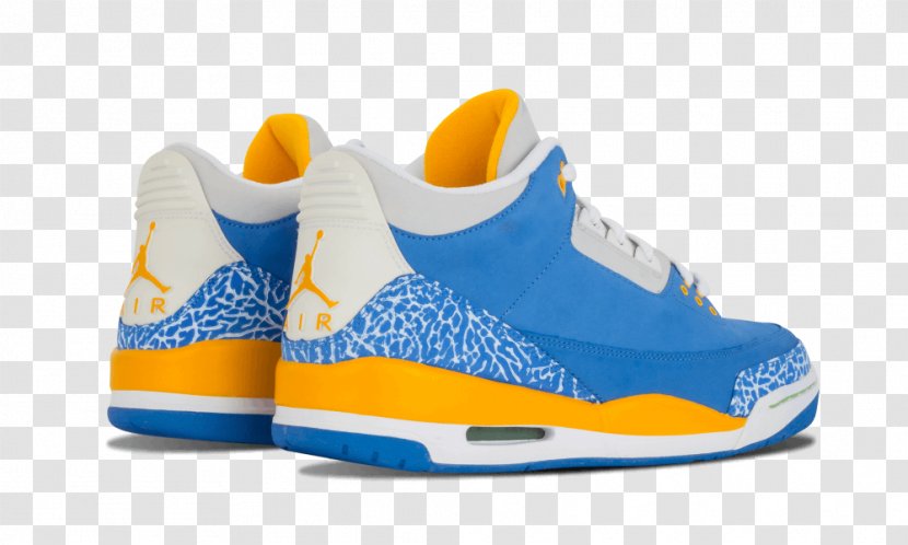 Air Jordan 3 Ls Shoes Brisk Blue // Pro Gold 315297 471 Radio Raheem Sports Film - Tennis Shoe - Nike Transparent PNG