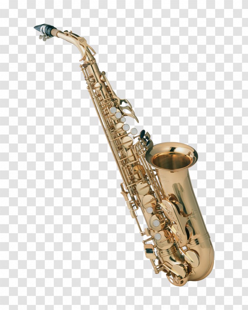 Saxophone Musical Instrument - Flower - Instruments Transparent PNG