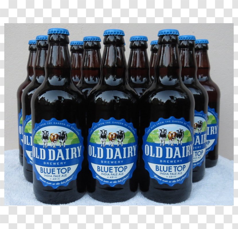 Beer Bottle Old Dairy Brewery India Pale Ale - Microbrewery Transparent PNG