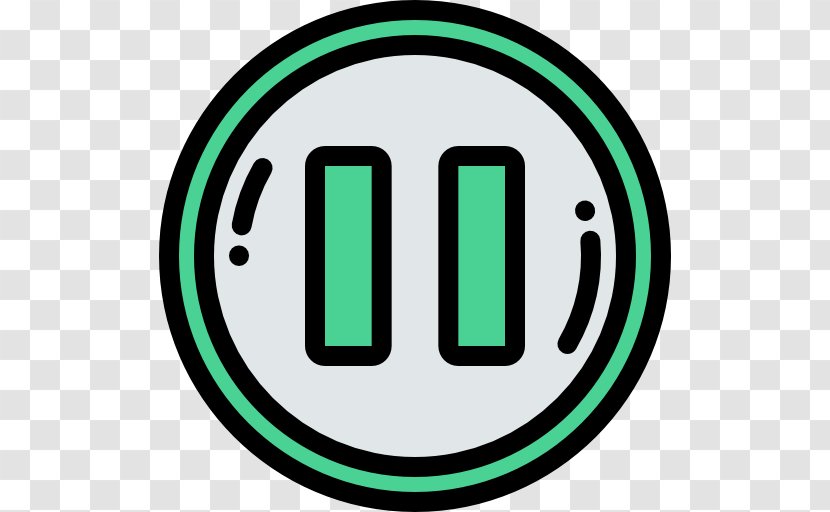 Pause Button - Brand - Green Transparent PNG