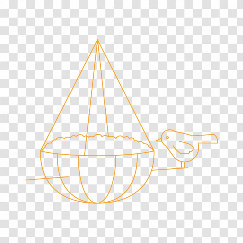 Line Triangle - Diagram - Bird Feeder Transparent PNG