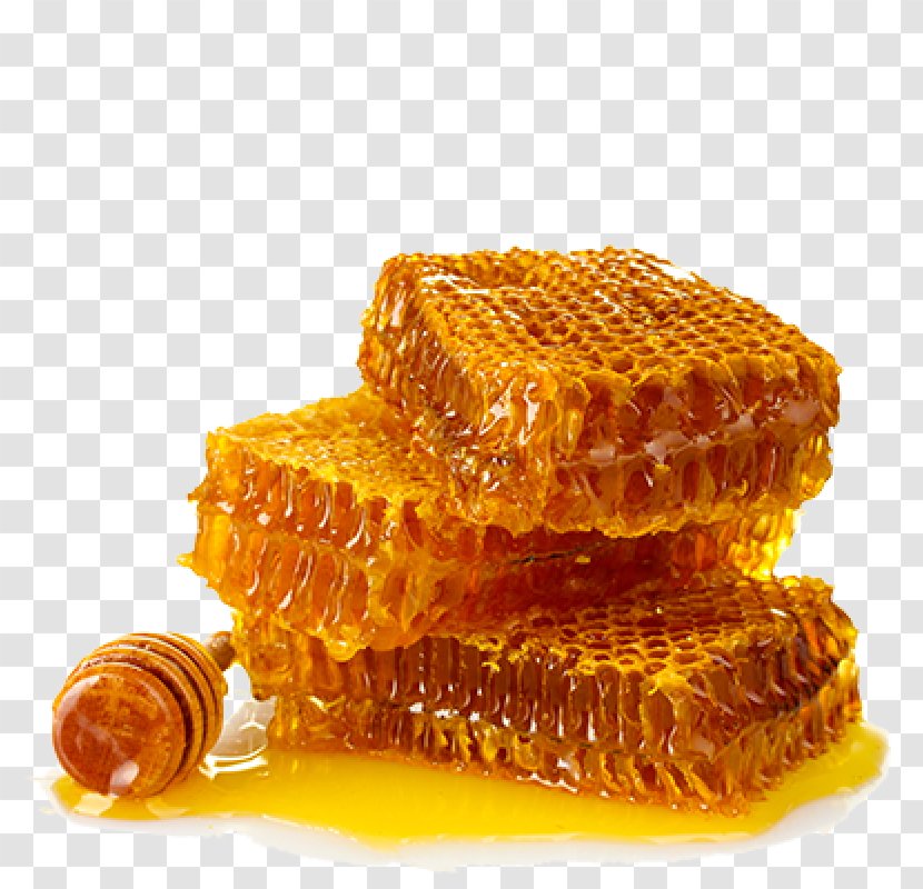 Honey Bee Organic Food - Honeycomb Transparent PNG