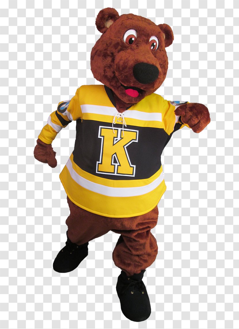 Kingston Frontenacs Ontario Hockey League Mascot Bear - Flower Transparent PNG