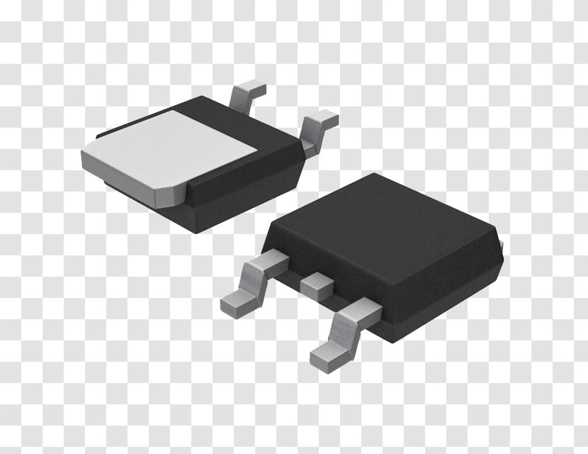 MOSFET Surface-mount Technology Field-effect Transistor TO-252 - Power Mosfet Transparent PNG