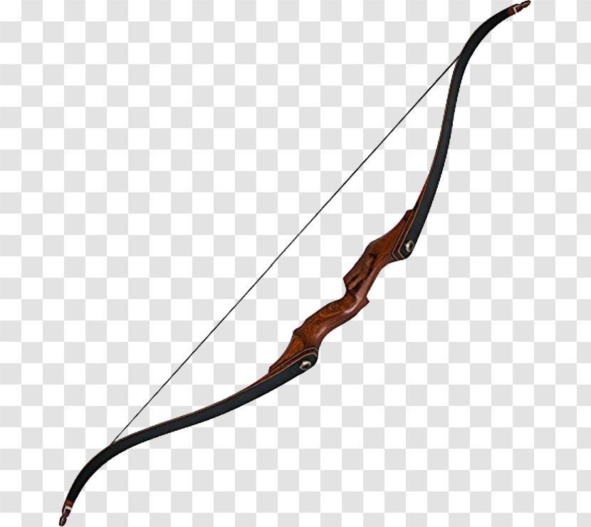 Bow And Arrow Recurve Takedown Archery - Cold Weapon Transparent PNG