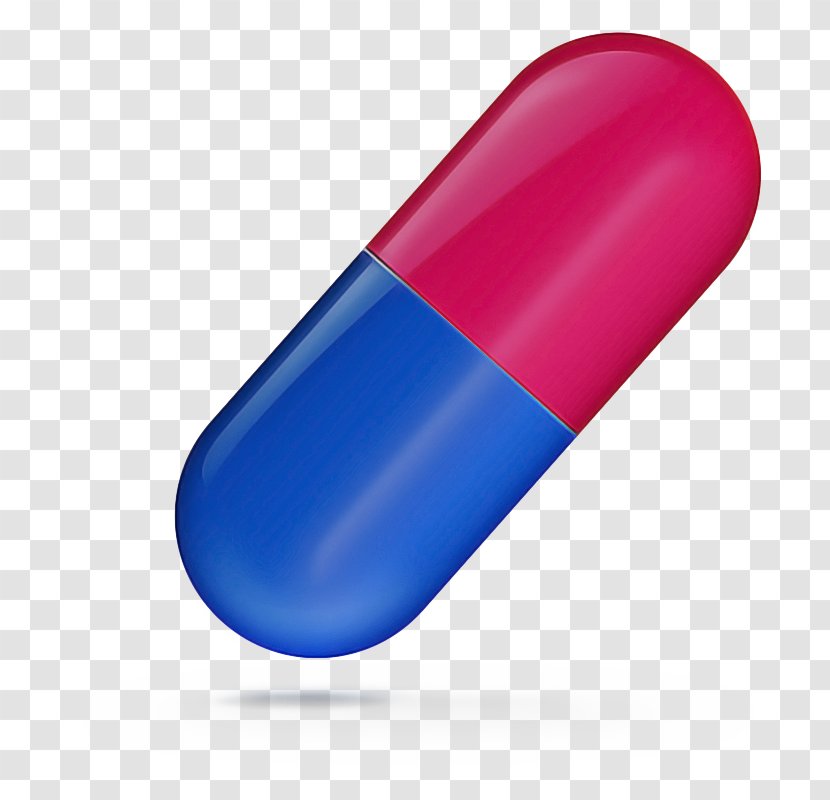 Medicine Cartoon - Pill - Material Property Magenta Transparent PNG