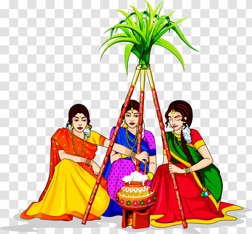 Happy Pongal Tai Pongal Thai Pongal Transparent PNG