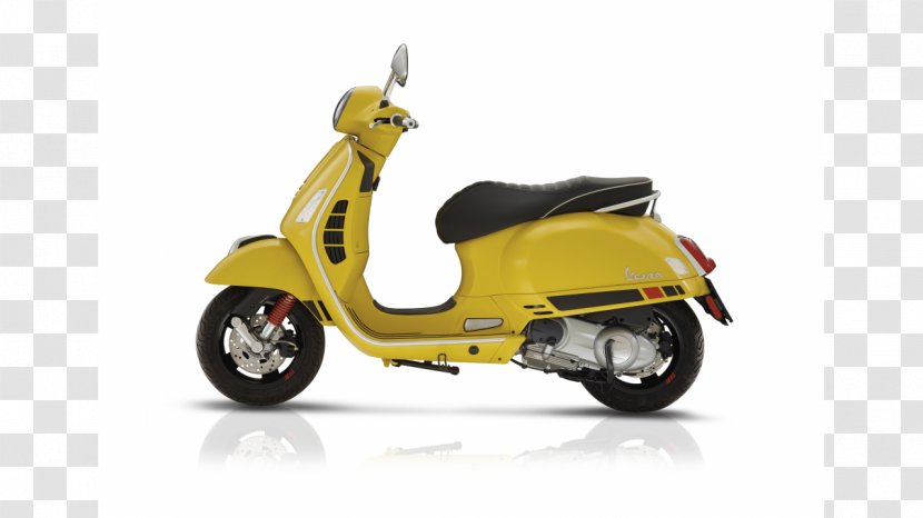 Piaggio Vespa GTS 300 Super Scooter Motorcycle - Powersports Transparent PNG