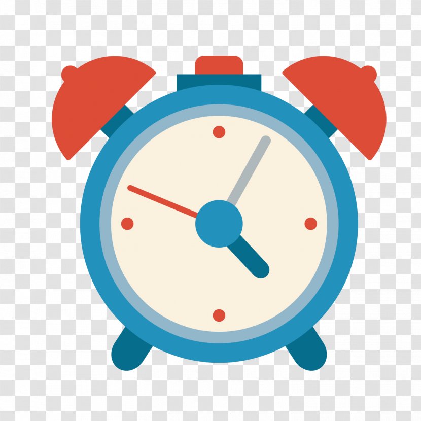 Alarm Clock Icon - Timer - Blue Transparent PNG