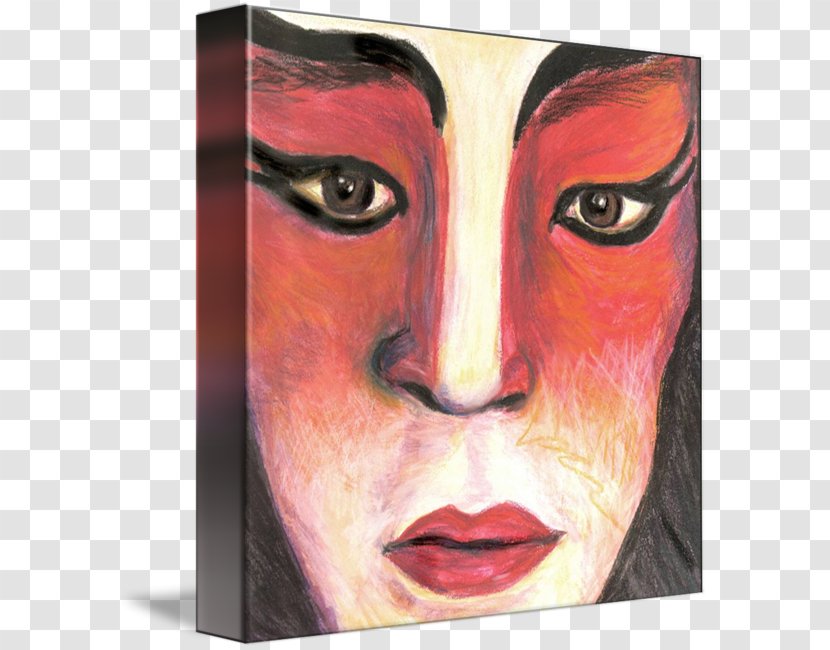 Acrylic Paint Watercolor Painting Art Resin - Portrait - Beijing Opera Transparent PNG