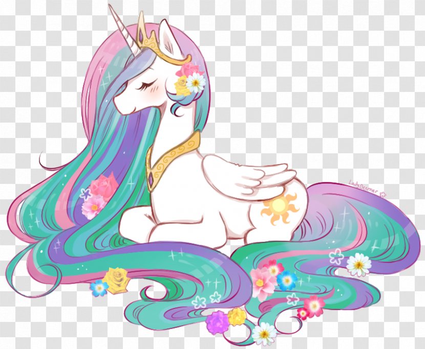 Princess Celestia Luna Rarity Pony Twilight Sparkle - Art Transparent PNG