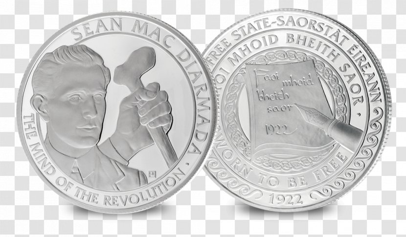 The Easter Rising Coin Republic Of Ireland Irish Free State - Money - Silver Plate Transparent PNG
