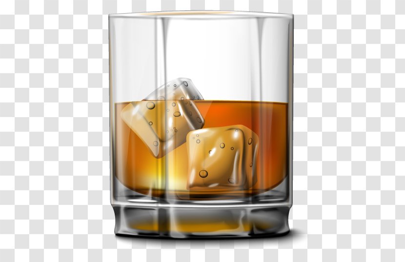 Bourbon Whiskey Scotch Whisky Cocktail Distilled Beverage - Stones Transparent PNG