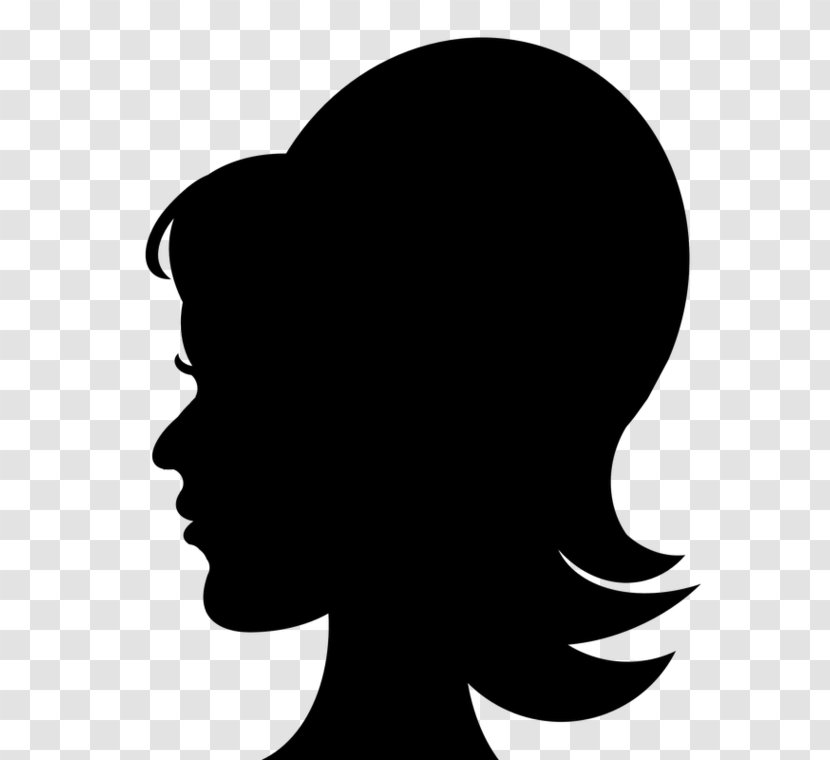 Silhouette Earring Clip Art - Facial Expression Transparent PNG