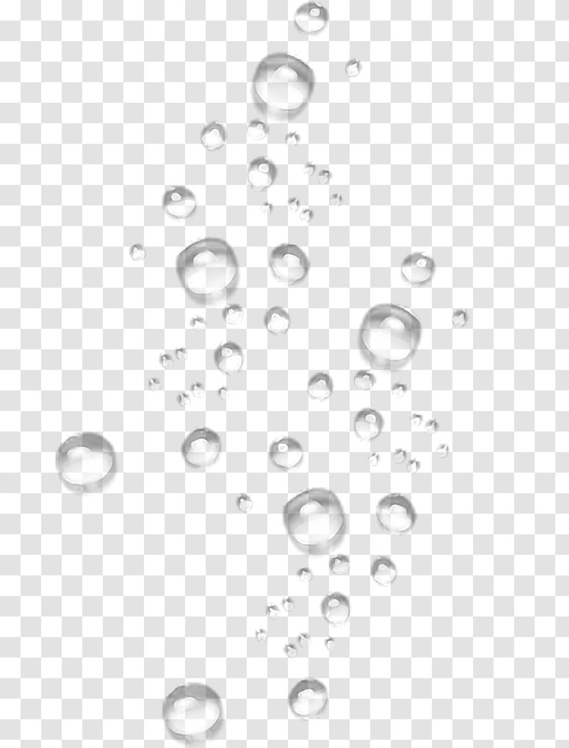 Drop Transparency And Translucency Clip Art - Black White - Dream Water Droplets Transparent PNG