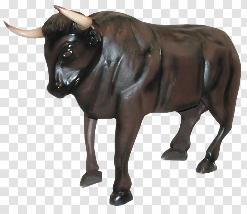 Spanish Fighting Bull Toro De Fuego Gigantes Y Cabezudos Pyrotechnics - Statue Transparent PNG