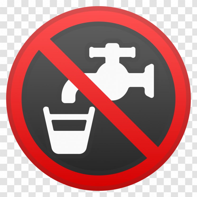 Sign Drinking Water Emoji Noto Fonts - Faucet Handles Controls Transparent PNG