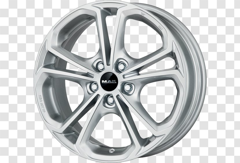 Rim Car Alloy Wheel Tire - Audi A4 B8 - Mak Transparent PNG