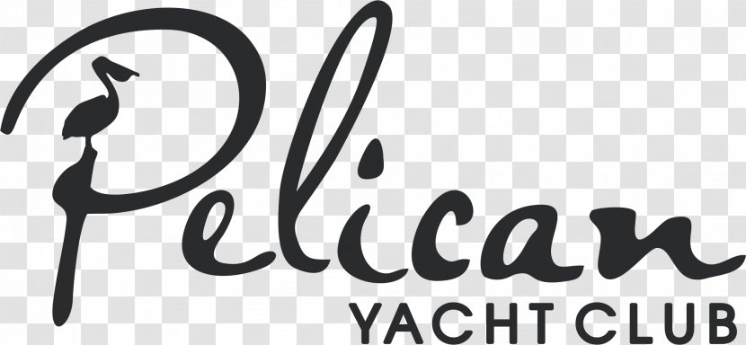 Logo Yacht Club Association Brand - Calligraphy - Pelican Transparent PNG