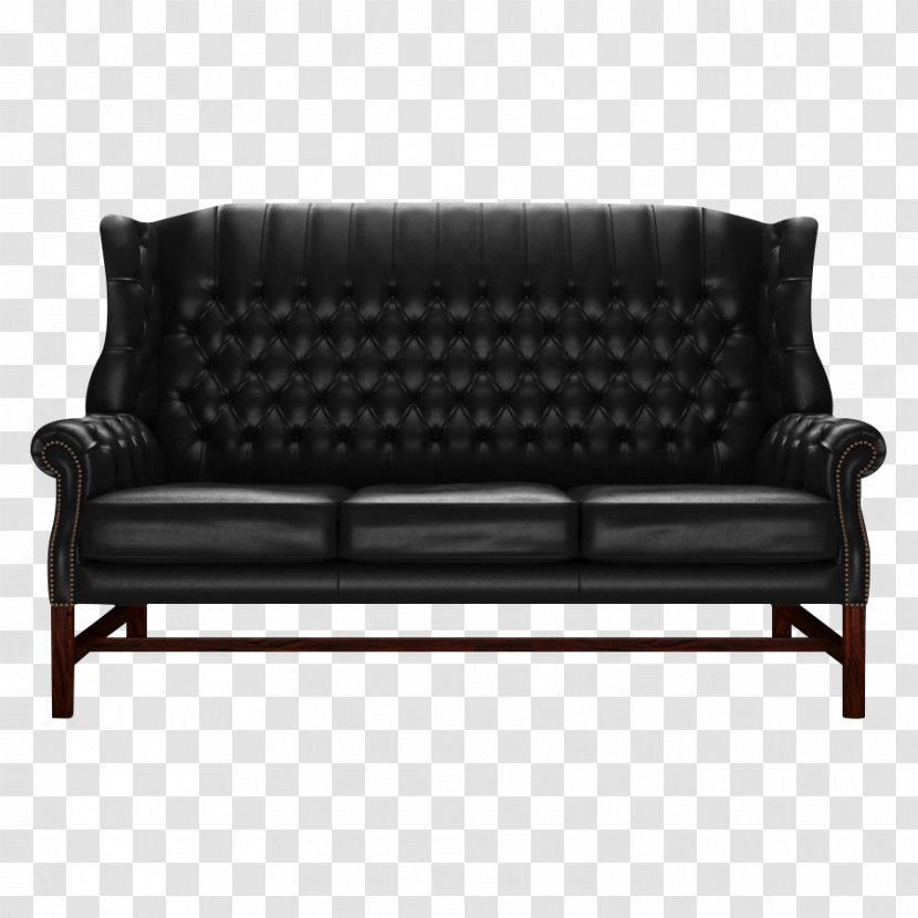 Sofa Bed Couch Armrest - Black - Design Transparent PNG
