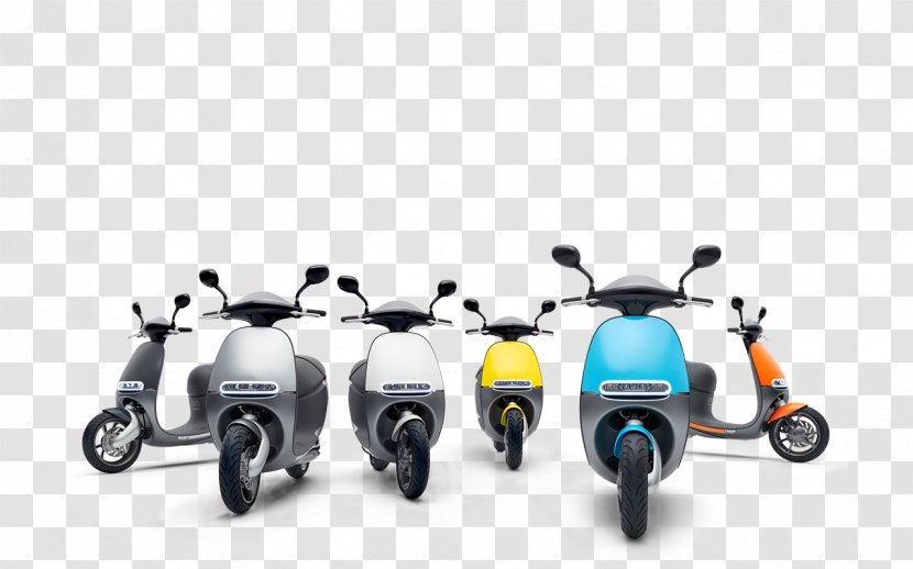 Electric Vehicle Motorcycles And Scooters Car Gogoro - Scooter Transparent PNG