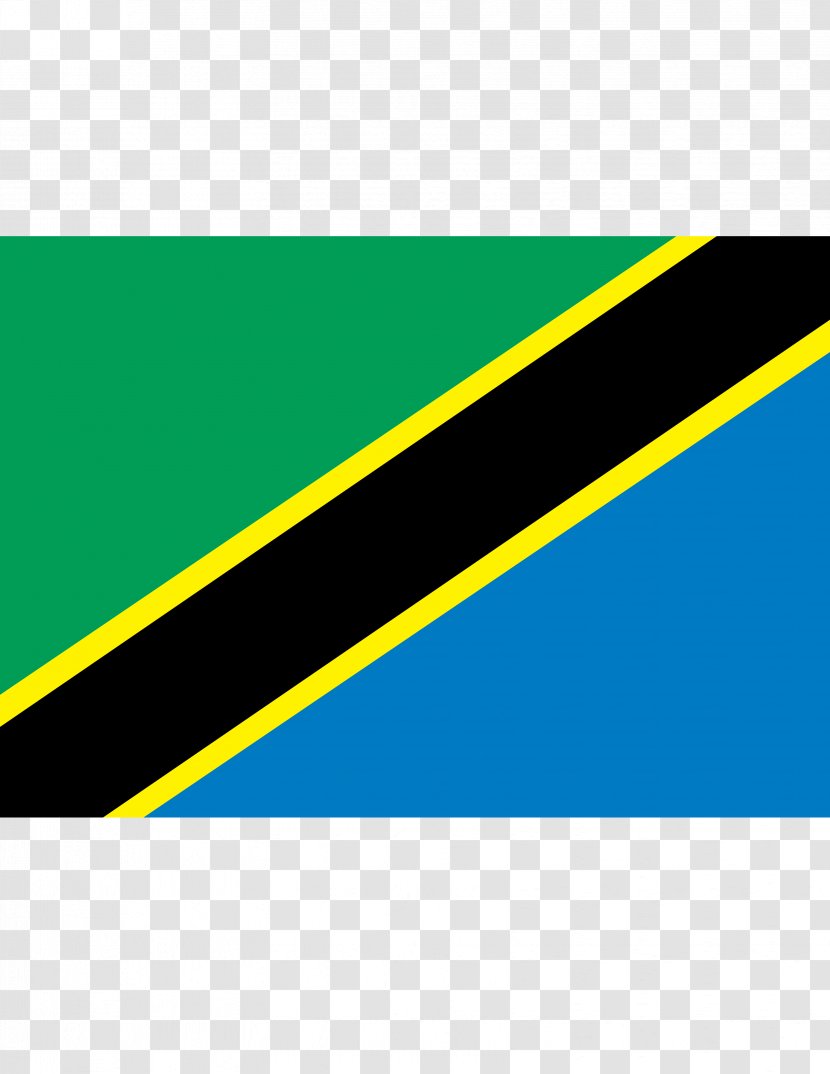 Flag Of Tanzania Logo JPEG - Yellow Transparent PNG