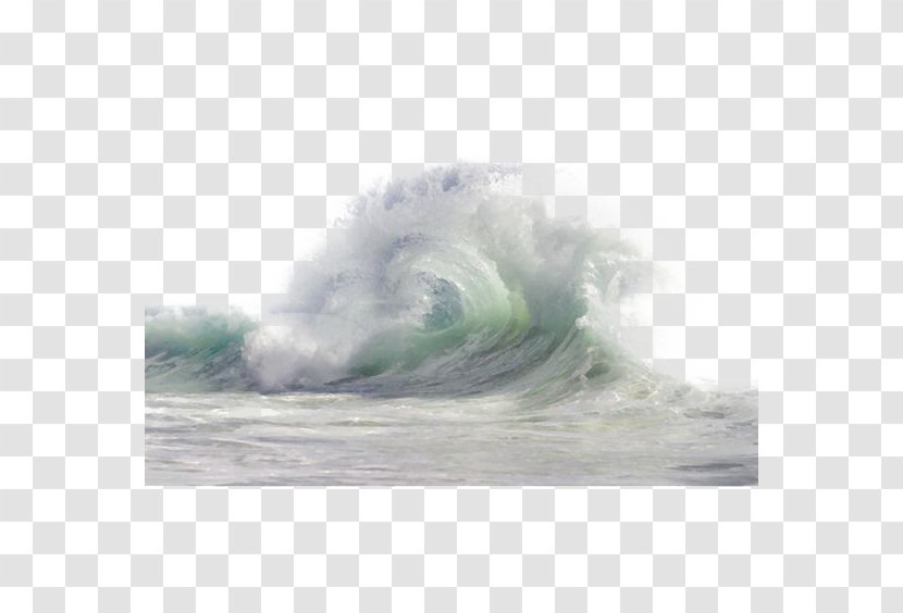 Wind Wave Sea - Sky - Spray Deductible Elements Transparent PNG