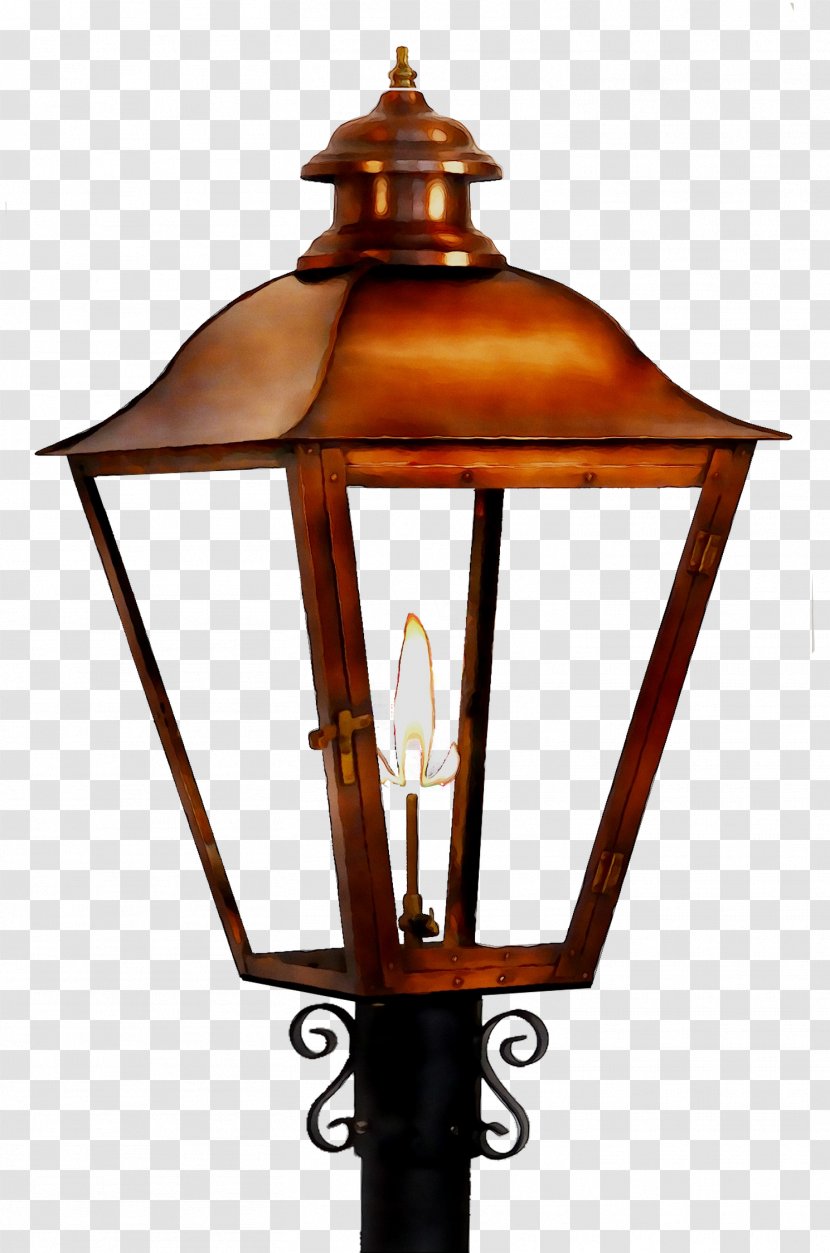 Gas Lighting Lantern Street Light - Fixture Transparent PNG