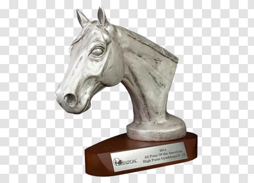 Award Trophy Sculpture Statue Figurine - Horse Industry - Head Transparent PNG