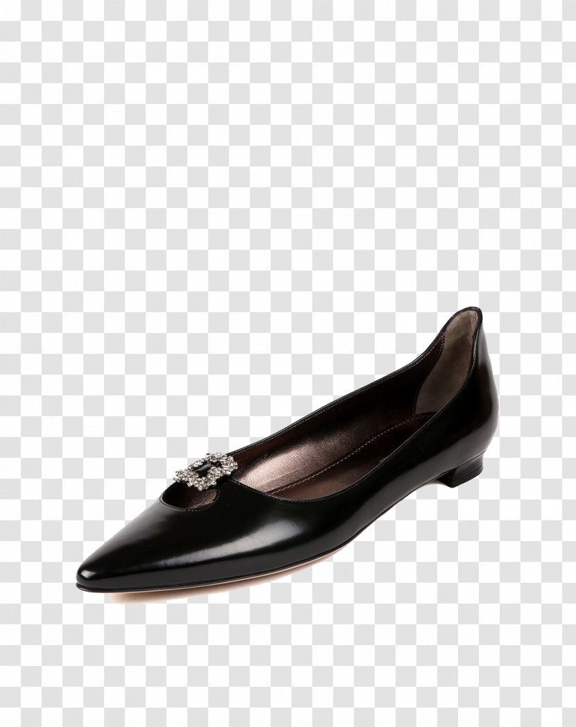 White Park Cattle Ballet Flat Italy Shoe - Black Cow Imported Italian Leather Shoes Asakuchi Transparent PNG