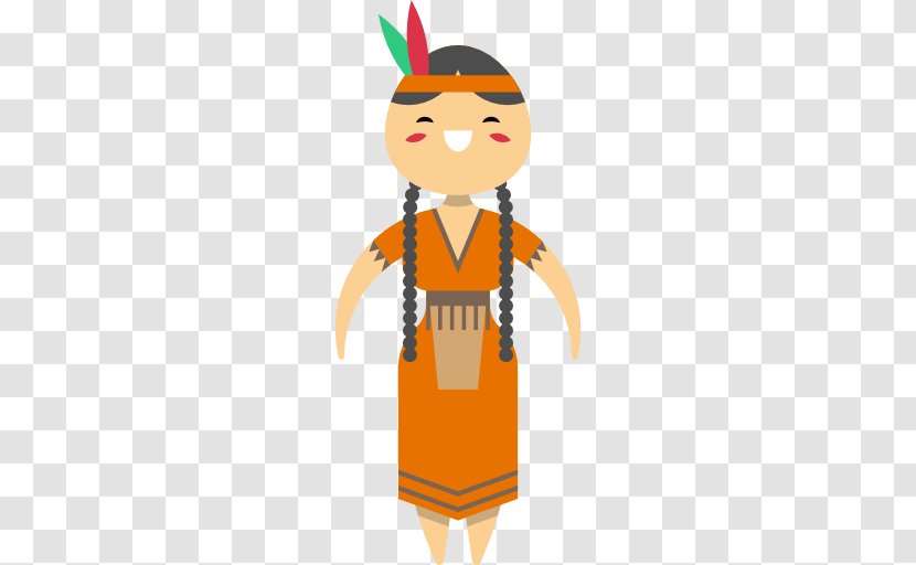 Native Americans In The United States - Flat Design Transparent PNG