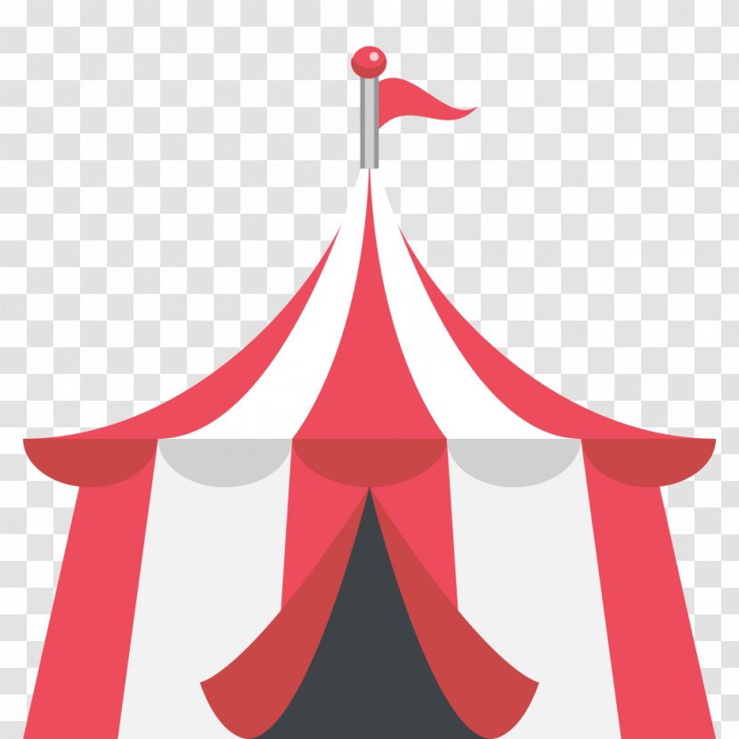 Emoji Tent Circus Text Messaging SMS - Sticker - Carnival Transparent PNG