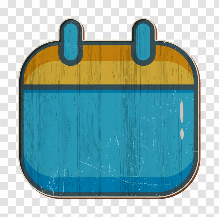 Calendar Icon Date Day - Rectangle Teal Transparent PNG