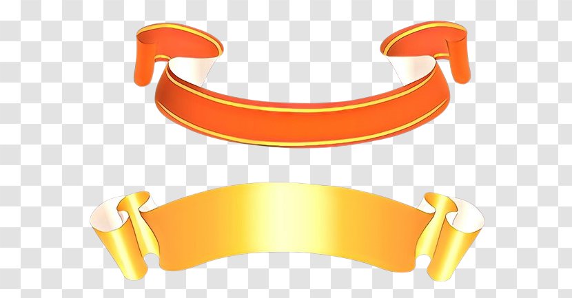 Gold Ribbon - Jewellery - Yellow Transparent PNG