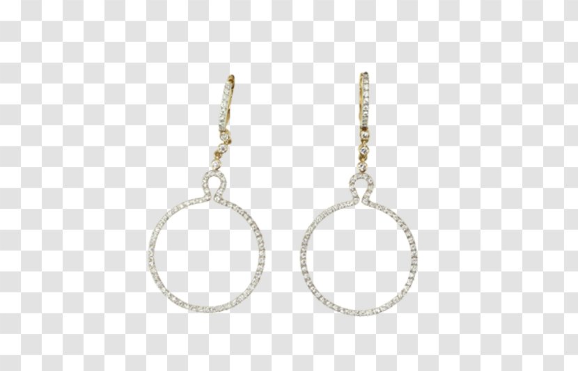 Earring Silver Body Jewellery - Jewelry Making Transparent PNG