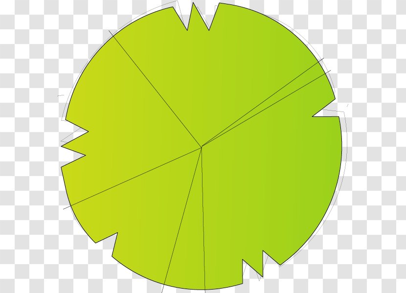 Leaf Green Circle Angle - Plant Transparent PNG