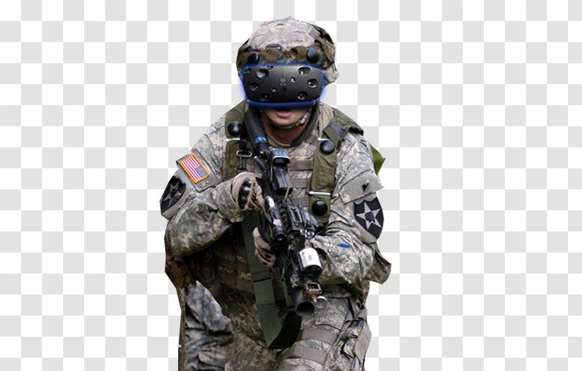 Virtual Reality United States Oculus Rift Soldier Military - Personal Protective Equipment - Training Transparent PNG