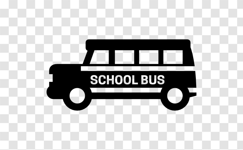 School Bus - Vehicle - Text Transparent PNG
