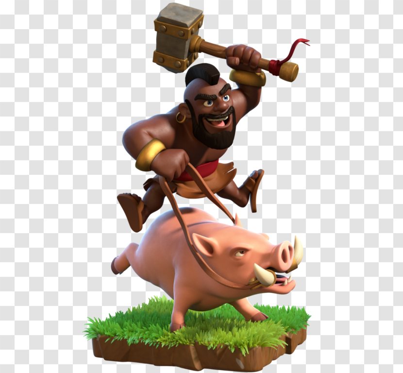 Clash Of Clans Royale Goblin Wild Boar - Elixir Transparent PNG