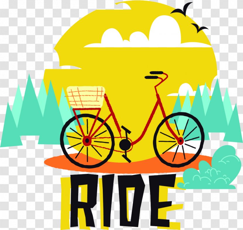 Bicycle Drawing Clip Art - Animation - Hand-painted Bike Transparent PNG