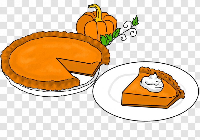 Pumpkin Pie Thanksgiving Dinner - Food - Pies Pattern Transparent PNG