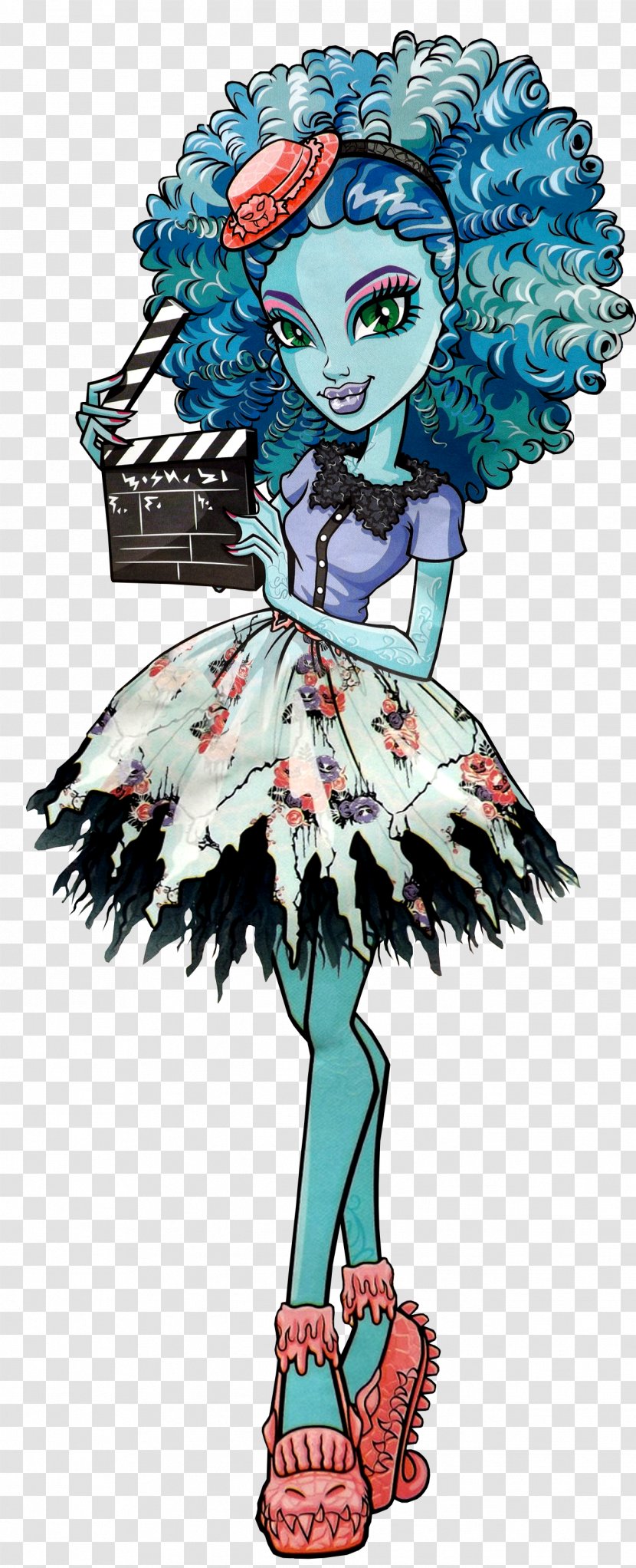 Monster High Doll Honey Island Swamp Barbie - Flower - Fright Night Transparent PNG