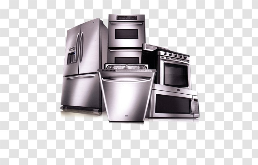 Home Appliance Refrigerator Cooking Ranges Clothes Dryer Customer Service - Garbage Disposals - Appliances Background Transparent PNG