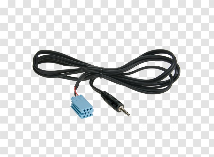 Volkswagen Car Phone Connector Vehicle Audio Automotive Head Unit - Serial Cable Transparent PNG