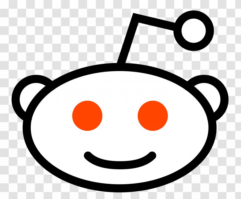 Reddit Logo - Sticker - Alien Face Transparent PNG